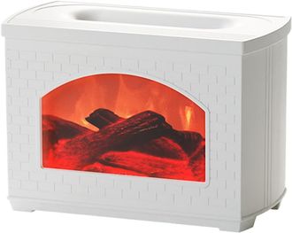 OEM Difusor De Aceite Para Chimenea Simulaci&oacute;n De Llama De Chimenea Usb De 270 Ml: Aceite De Llama Ultras&oacute;nico Silencioso Para Aumentar La Humedad Interio