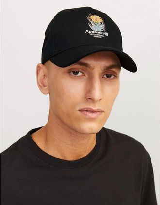 Jack & Jones Jack & Jones Mens Baseball Cap - Multi/Black - Size: MENS