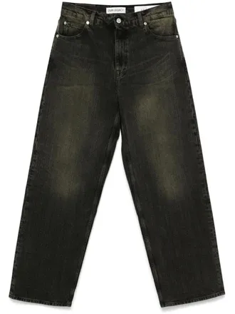 Our Legacy Vast Cut jeans - men - Steel/Cotton/Cotton - 36 - Black