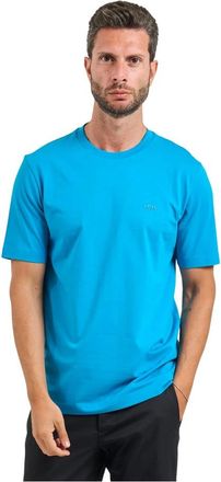 HUGO BOSS Hombre, Camisetas, Azul, Talla: 2XL
