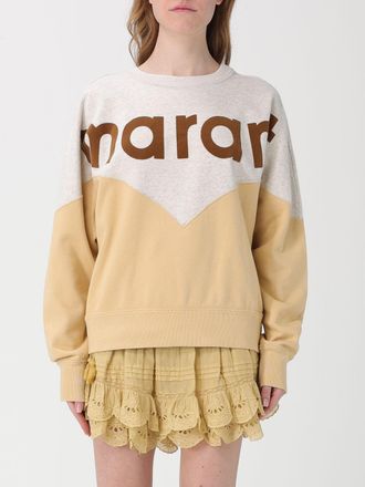 Isabel Marant Felpa a girocollo in misto cotone con logo Isabel Marant Etoile