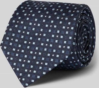 HUGO BOSS Krawatte aus Seiden-Mix in Marine, Gr&ouml;&szlig;e 1