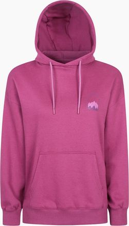 Mountain Warehouse Womens Mountain Warehouse Womens/Ladies Mountain Scene Hoodie - Purple - Size: 16