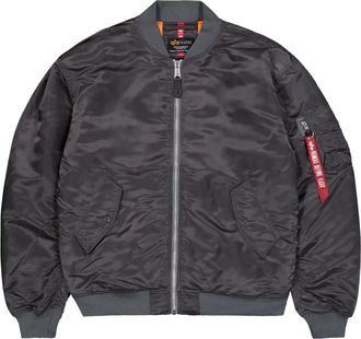 Alpha Industries Vintage Grey Ma-1 CS Jas - Heren - Bomber jackets - Grijs - L - Jassen