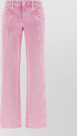 Isabel Marant denim straight-leg jeans