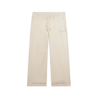 Freddy Pantaloni Sportivi Cropped con gamba Wide Leg e strass