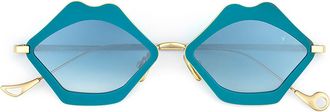 Eyepetizer Bisous C.T-4-26F Womens Sunglasses Blue Size 53