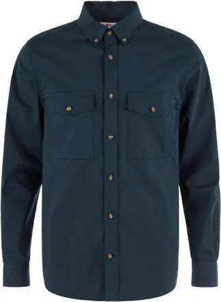 Fj&auml;llr&auml;ven &Ouml;vik G-1000 Shirt L/S Hemd f&uuml;r Herren | blau