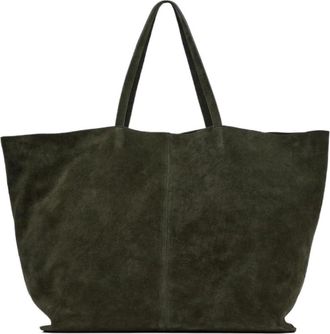 Generic Compatible For Ladies single-shoulder bag, super large capacity shopping, solid-color tote(Dark Grey)