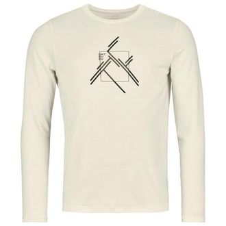 Ortovox 185 Merino Mountain Cutout L/S Merinoshirt f&uuml;r Herren | beige