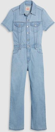 Levi's Womens Forgotten Dream No Dp Type 3 Jumpsuit - Blue - Size X-Small