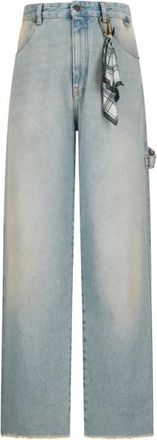 Darkpark John Relax Fit Worker Denim - Heren - Loose Fit Jeans - Blauw - W32 - Denim - Jeans
