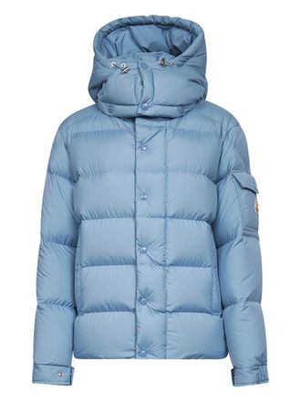 Moncler hooded puffer jacket - women - Polyester - 0 - Blue