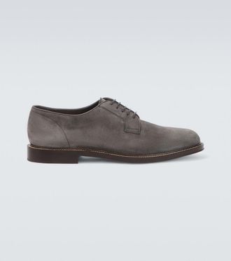 Brunello Cucinelli Suede Derby shoes