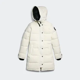 Canada Goose Shelburne Parka Black Disc (Women, Northstar White, XS)