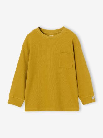 Vertbaudet Langarmshirt f&uuml;r Jungen mit Brusttasche