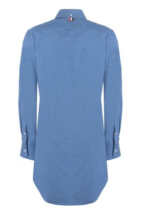 Thom Browne Cotton Shirt - Blue