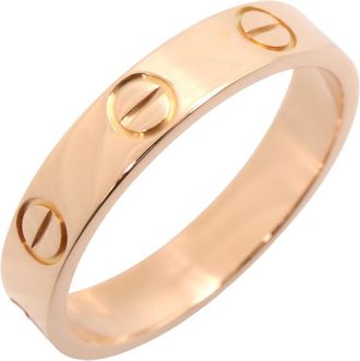 Cartier Gold Pink Gold (18K) Band Ring (Pre-Owned)