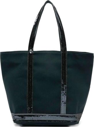Vanessa Bruno Canvas Medium Zipped Cabas Tote