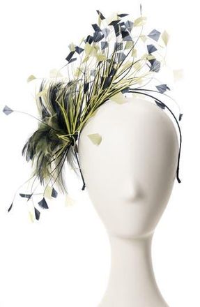 Collection XIIX Multicolored Feather Fascinator in Navy at Nordstrom Rack