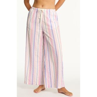 Sea Level Australia Boho Stripe Surf Pants in Blue at Nordstrom Rack, Size X-Small