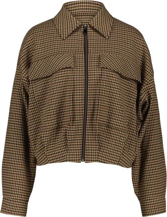 More & More Blouson Higgins a quadri - - Jackets - Donna - Marrone - S