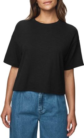 Splendid Callista Short Sleeve T-Shirt in Black at Nordstrom, Size X-Large