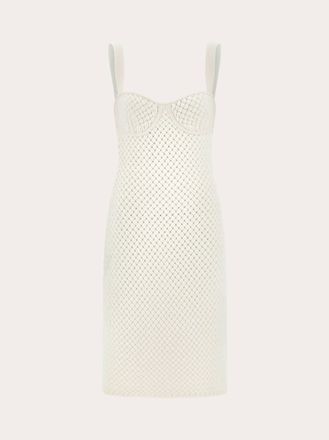 Ferragamo Women Knitted dress Beige