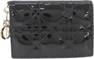 Dior Pre-owned Plastic wallets - Dames - Vintage Accessoires - Zwart - ONE Size - Vintage