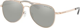 Michael Kors MK1045 SAN DIEGO 11086G Mens Sunglasses Rose-Gold Size 56