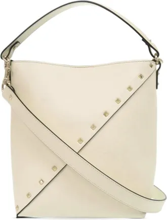Valentino Pre-owned Valentino Leather Rockstud Wispy Bucket Bag Ladies 4XT8KMLDTZ8NITG1