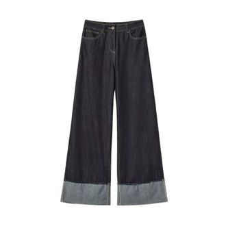 Twinset Wide Jeans - Jeans - Mujer - Azul - XS