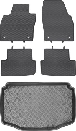 OEM Juego De Alfombrillas De Goma Para Coche Y Alfombrilla Para Maletero Del Seat Arona Crossover De 2017