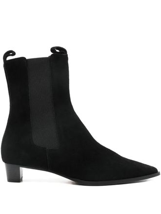 Aeyde Kiki suede Chelsea boots - Black