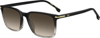 HUGO BOSS 1749/G/S Zonnebril - Heren - Zonnebrillen - Grijs - 55 MM - Accessoires