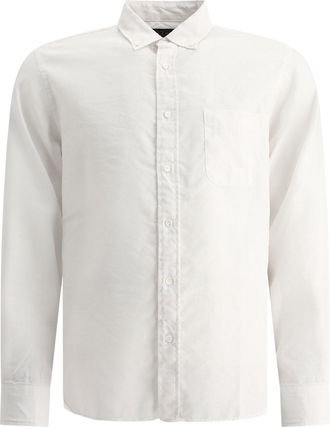 Beams Plus Linen Shirt With Chest Pocket
