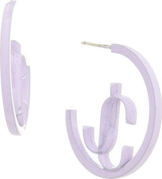 Jimmy Choo London Jc Monogram Earrings
