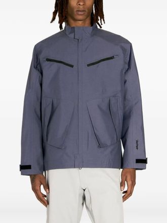 GR10K logo-embroidered jacket - Blue