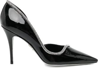 Rene Caovilla 100 mm Onda pumps - Zwart