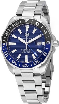 Tag Heuer Pre-owned Tag Heuer Aquaracer Automatic Blue Dial Mens Watch WAY201T.BA0927