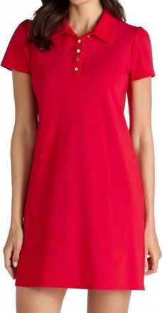 Jude Connally Bella Mini Dress In Red
