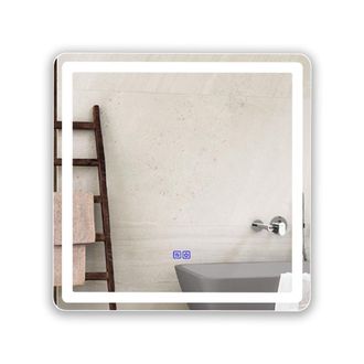 Chloe Lighting LUMINOSITY Back Lit Square TouchScreen LED Mirror 3 Color Temperatures 3000K-6000K 28 Wide