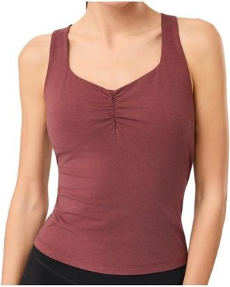 Mandala Balance Top Yogatop f&uuml;r Damen | rot