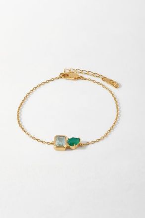 Edge of Ember Toi Et Moi Strength Bracelet in Metallic Gold at Nordstrom, Size 7.5