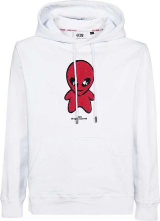 GCDS Hombre, Sudaderas, Blanco, Talla: XL