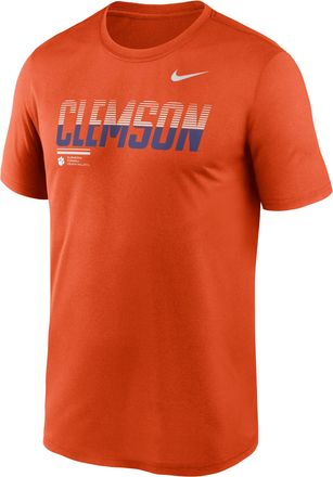 Nike Clemson Sideline Legend Nike Mens Dri-FIT College T-Shirt in Orange | 02TI89MCLN-7SB