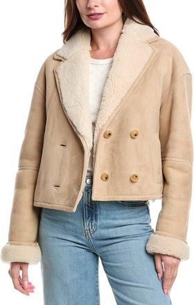 Sandro Shearling Jacket