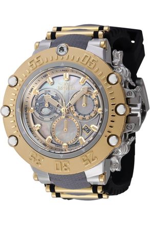 Invicta Subaqua 46480 Heren Horloge - Quartz Uurwerk - Roestvrij Staal met zilveren Wijzerplaat - 52mm
