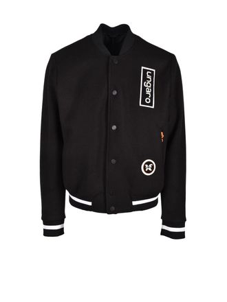 Emanuel Ungaro Black College Jacket