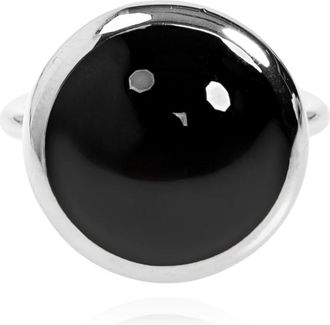 Marni Messing Ring - Dames - Ringen - Zwart - ONE Size - Accessoires
